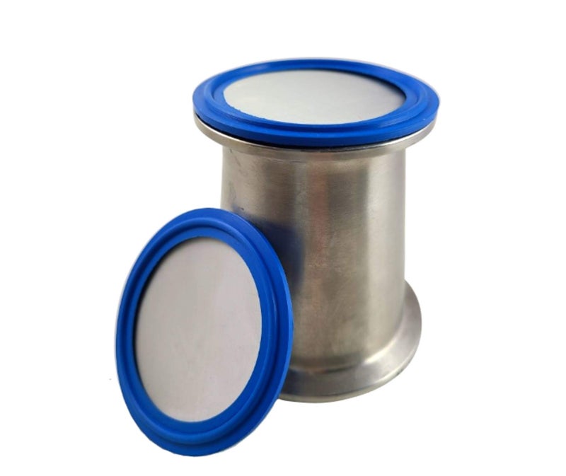 ARTESIAN SYSTEMS 5 Micron VITON/FKM Tri Clamp Screen Filter Gasket 316L (5Uf Micron/2000Mesh) Stainless Steel Pharmaceutical Grade Filter Mesh. VITON with & FDA Certification (2") - Image 5
